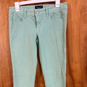 American Eagle Outfitters Ladies Mint Corduroy Pants
